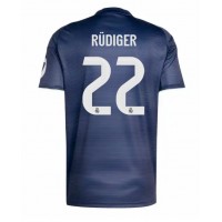 Fotbalové Dres Real Madrid Antonio Rudiger #22 Venkovní 2025-26 Krátký Rukáv
